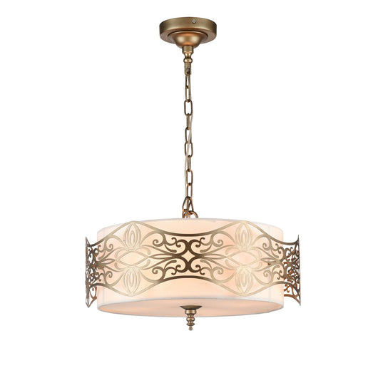 Lampada pendente House in Metallo Burgeon Bronzo