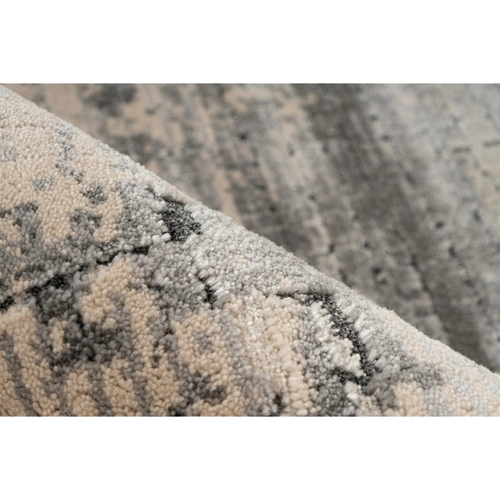 Tappeto vintage Adeon 200 grigio 80x150 cm