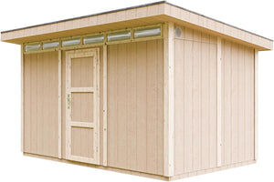 Casetta da Giardino di QUALIT? PREMIUM 8,7m?²-L412xW279cm - TIMBELA M904