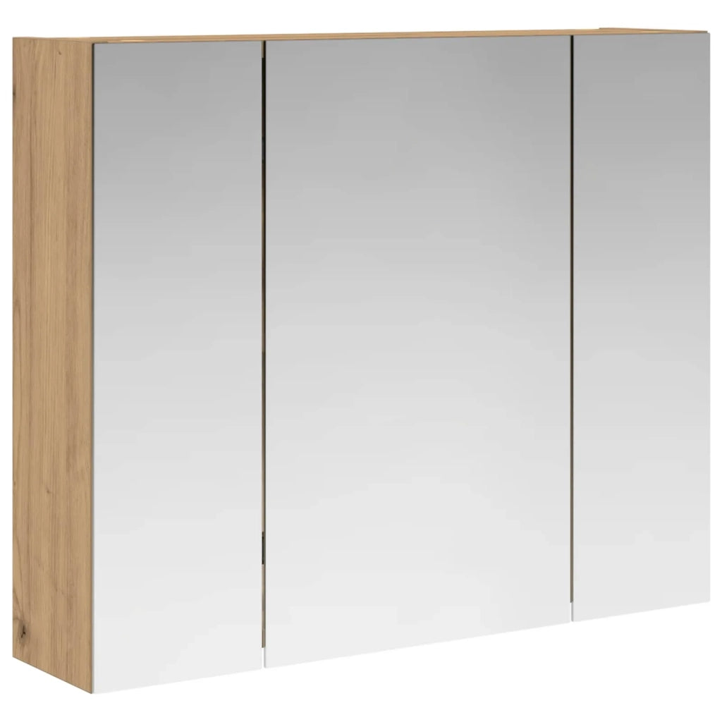 Mobiletto per specchio da bagno Rovere Artigianale