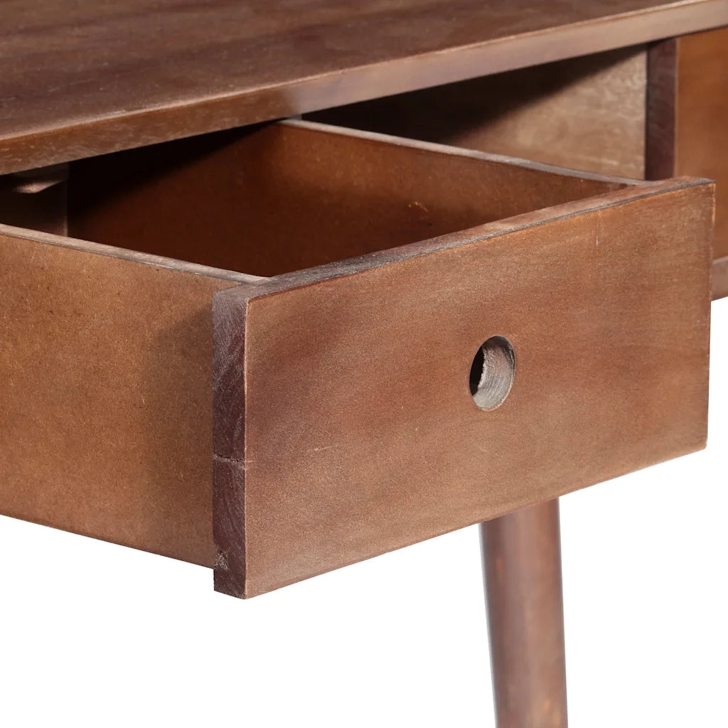 Consolle 110x35x76 cm in Legno Massello di Acacia 282872