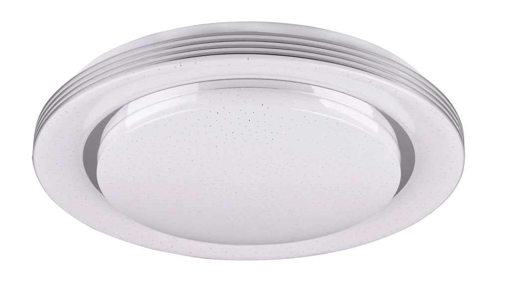 Plafoniera da Interno a LED in Plastica Bianco