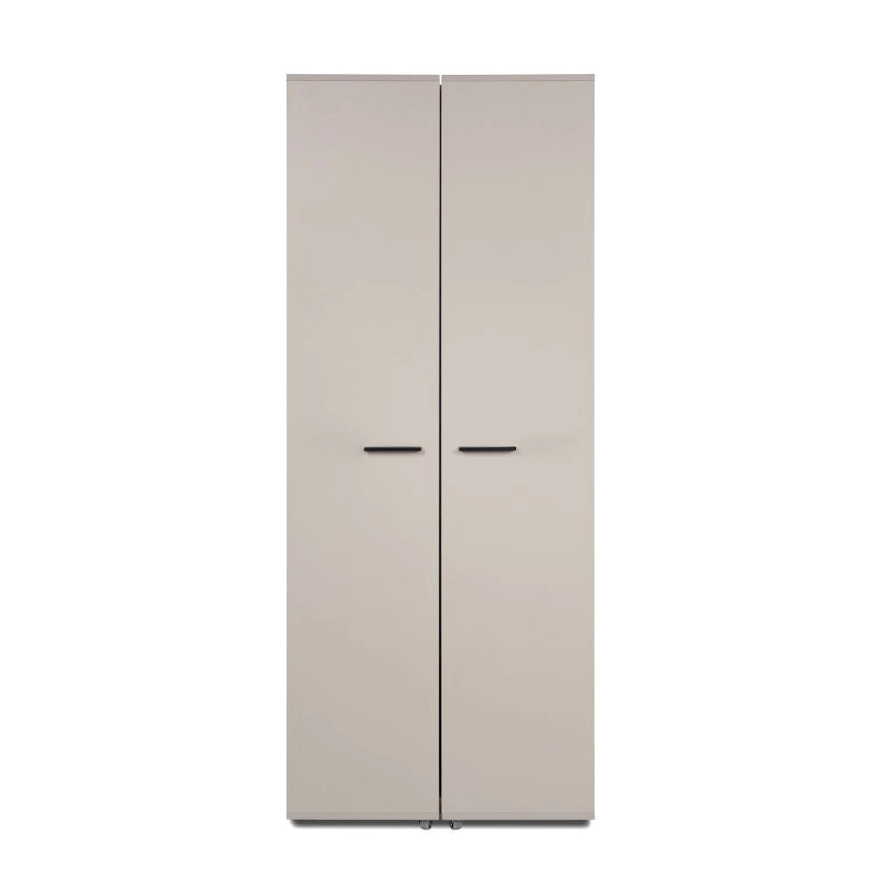Scarpiera cashmere 2 ante con scomparti Lugo02A 74x34x181