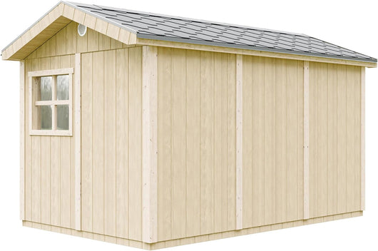 Casetta da giardino di qualit? premium 8,68 m² - H252x250x412 cm - Timbela M914