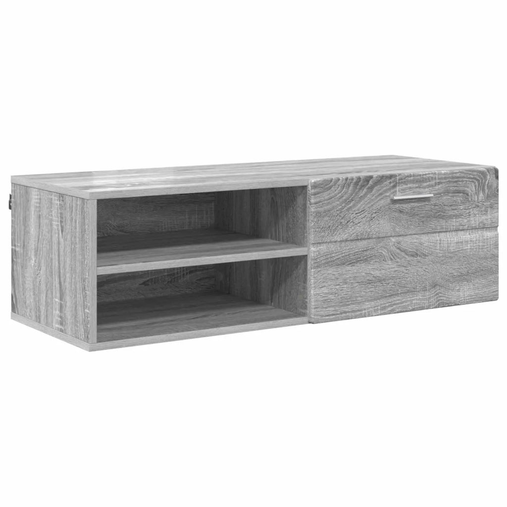 Armadio in Legno con cassetto Grigio Sonoma 100,5 x 39 x 30 cm CFW9620475