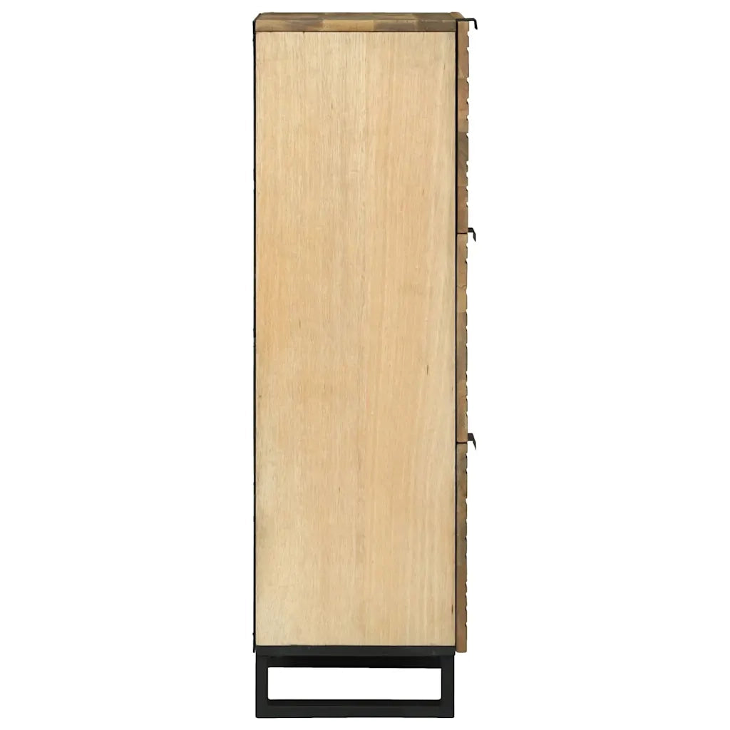 Credenza | Madia | Buffet da pranzo | Armadio da pranzo Marrone 40 x 33 x 110 cm legno massello di mango
