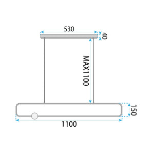 Lampada Led G123-cp Black