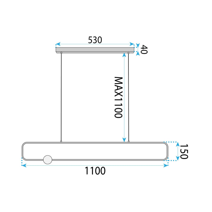 Lampada Led G123-cp Black