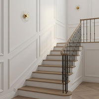 Lampada Da Parete Led App1794-w Brush Gold