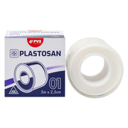 CEROTTO IPOALLERGICO SU ROCCHETTO misura 5 mt x 2,5 cm.- 12 pezzi  - BricoGo