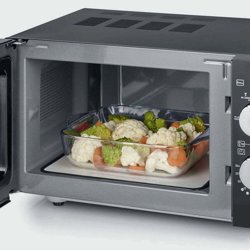 Severin mw 7761 forno a microonde con fondo in ceramica 20 litri 800w