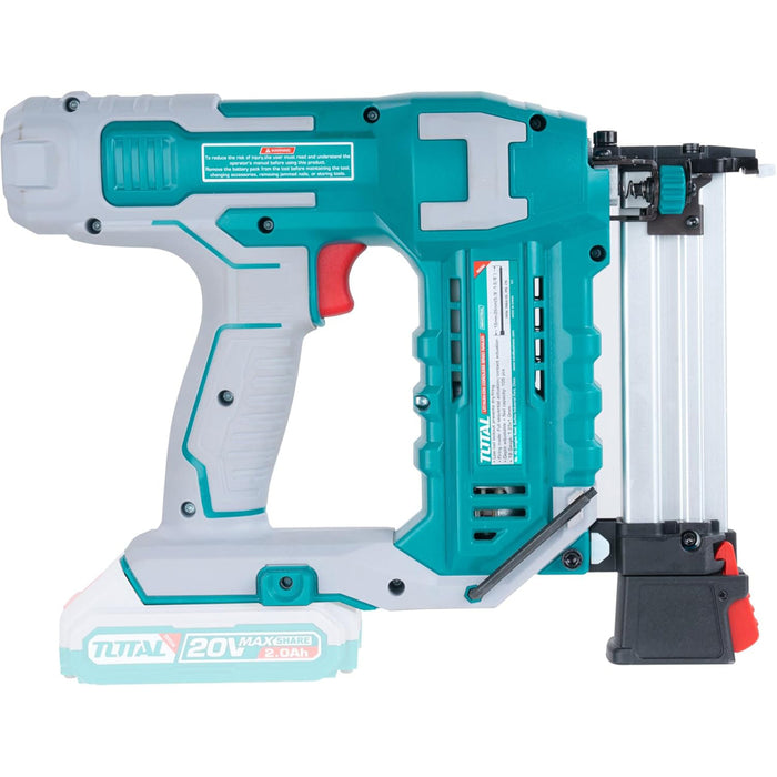 CHIODATRICE SPARA CHIODI A BATTERIA 20V 15-35mm SOLO CORPO MACCHINA TOTAL