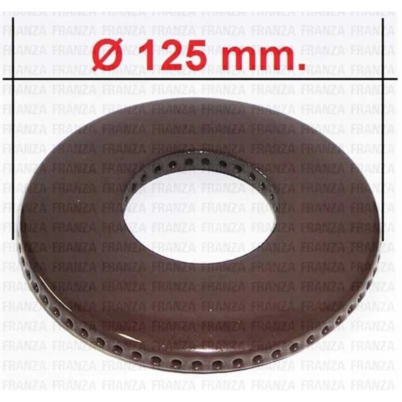 SPARTIFIAMMA TRIPLA CORONA GHISA SMALTATA PIANO CUCINA GLEMGAS 125mm - GLEMGAS