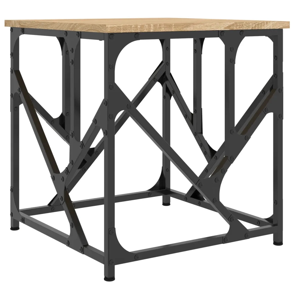 Tavolino salotto | Tavolino da caff¨¨ | Tavolino da Soggiorno Rovere Sonoma 45x45x47,5 cm Legno Multistrato
