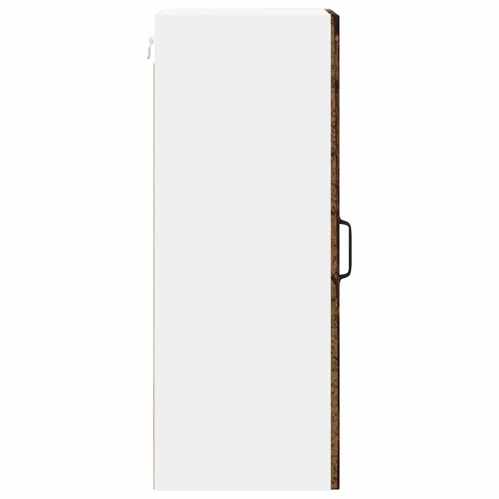 Armadietto a muro LUCCA 2 pcs Legno antico 30 x 31 x 80 cm