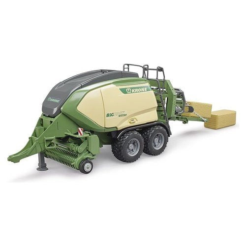 Mezzo agricolo bruder 02033 krone pressaballe big pack 1290hdp vc 1:16