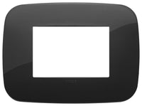 VIMAR Placca Round 3M nero - 19683.81