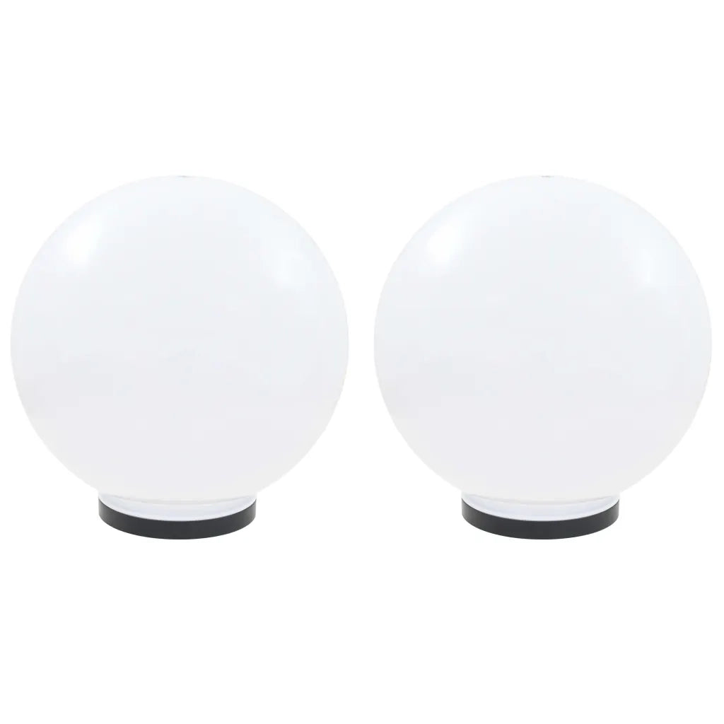 Set Lampade a LED Sferiche 2 pz 40 cm in PMMA CFW7882132