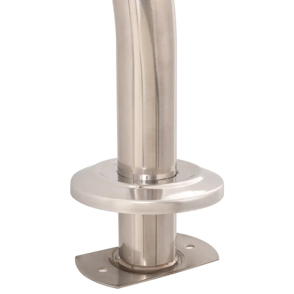 Scaletta per Piscina 3 Gradini in Acciaio Inox 304 120 cm 91760