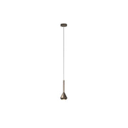 Sopsensione Moderna Aygo Metallo Bronzo 1 Luce Gu10