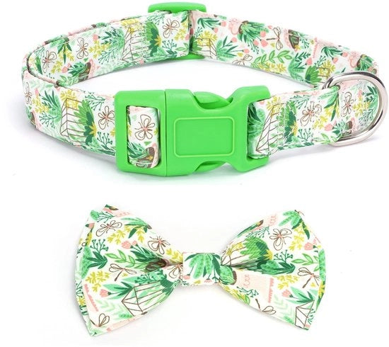 Collare per Cane Adattabile - Cerniera Rimovibile - Idoneo per Cani Piccoli/Mediani/Grandi - Cerniera S/M/L - Larghezza 1,5/2/2,5 cm