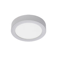 Plafoniera Contemporanea Fire Metallo Cromo Led Integrato 11W 3000K
