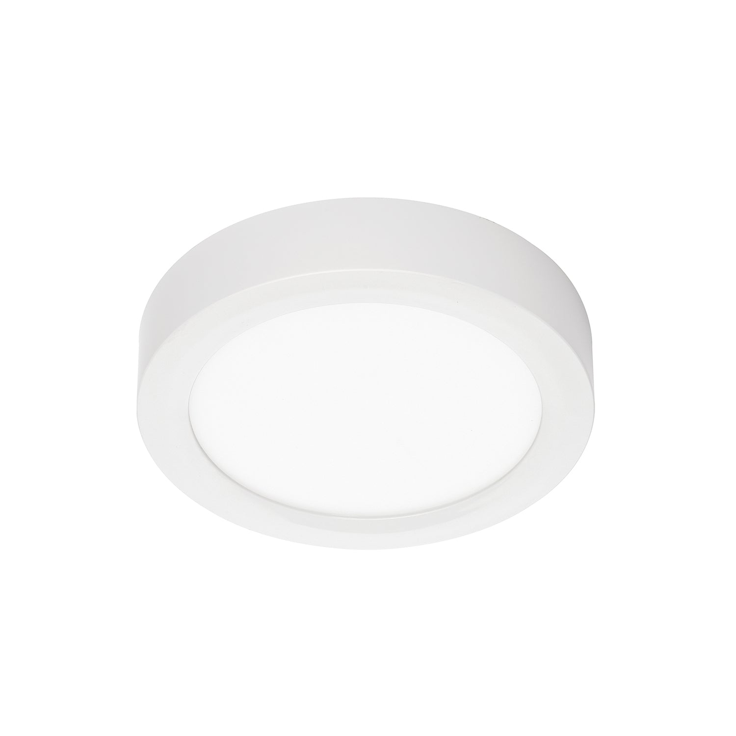 Plafoniera Contemporanea Fire Metallo Bianco Led Integrato 11W 3000K
