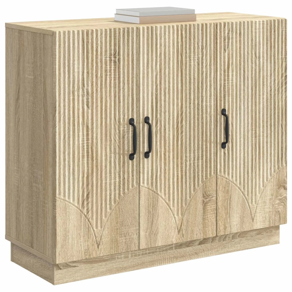 Credenza Rovere Sonoma 89 x 34,5 x 77 cm Legno ingegnerizzato 895337