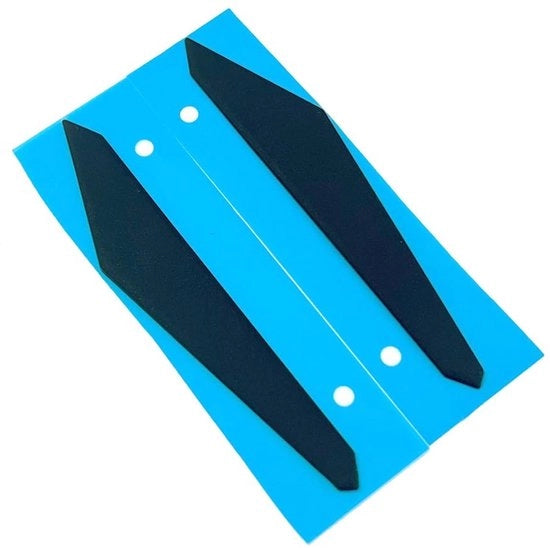 Strisce di gomma antiscivolo per piedi - Bumpers sostitutivi per piedi - Set da 1 - Adatto per T9X GM72N7M - Peso del pacchetto sicuro - Garanzia di soddisfazione del cliente - Piedini per laptop