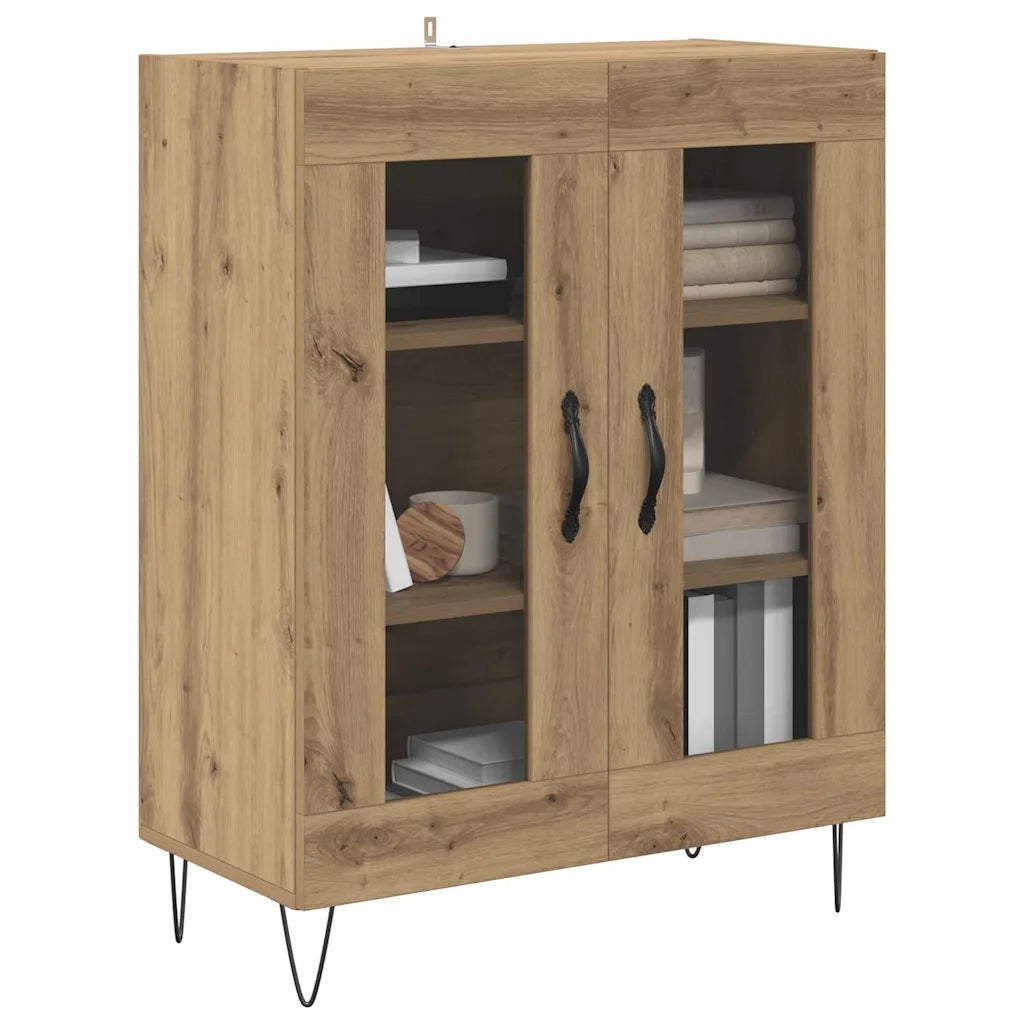 Credenza Rovere artigianale 69,5 x 34 x 90 cm Legno multistrato 887202