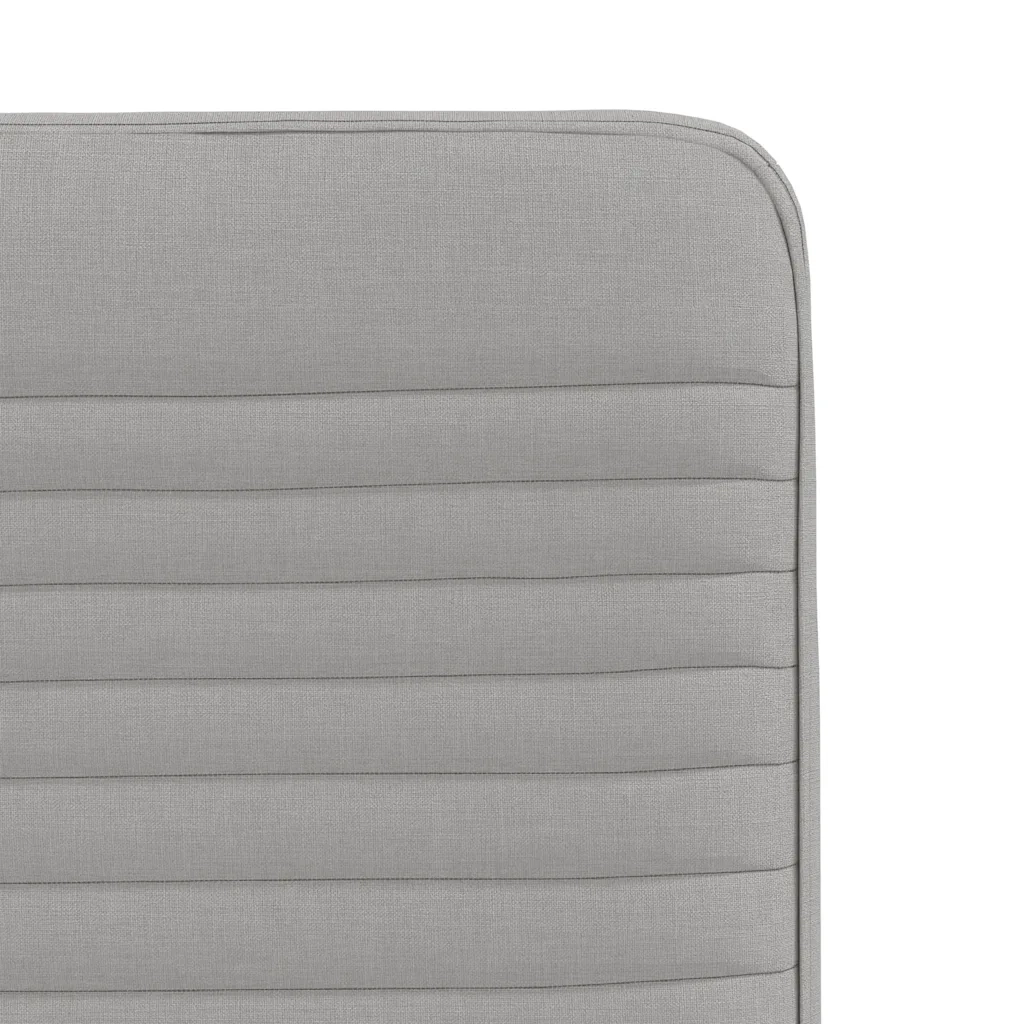 vidaXL Sedie da Pranzo 4 pz Grigio Nuvola in Tessuto