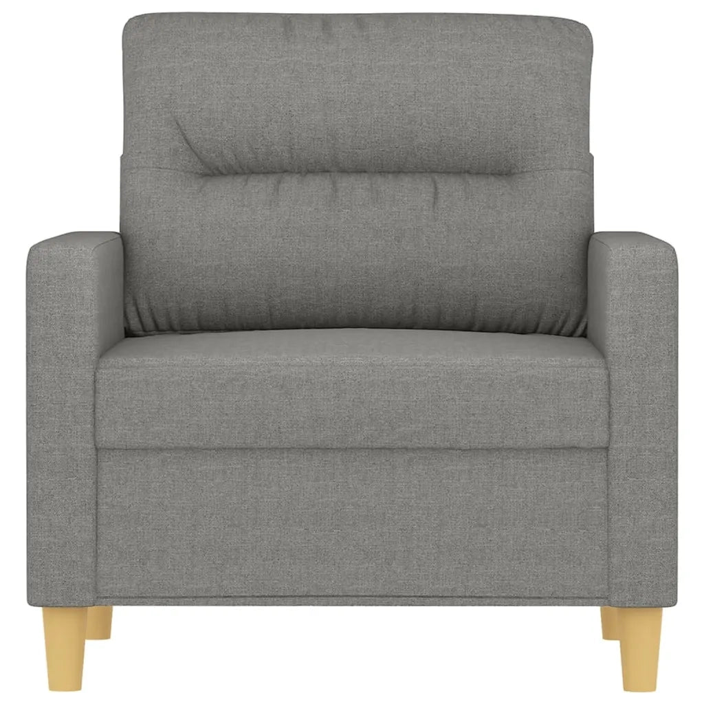 Poltrona Grigio Scuro 60 cm in Tessuto cod mxl 19101