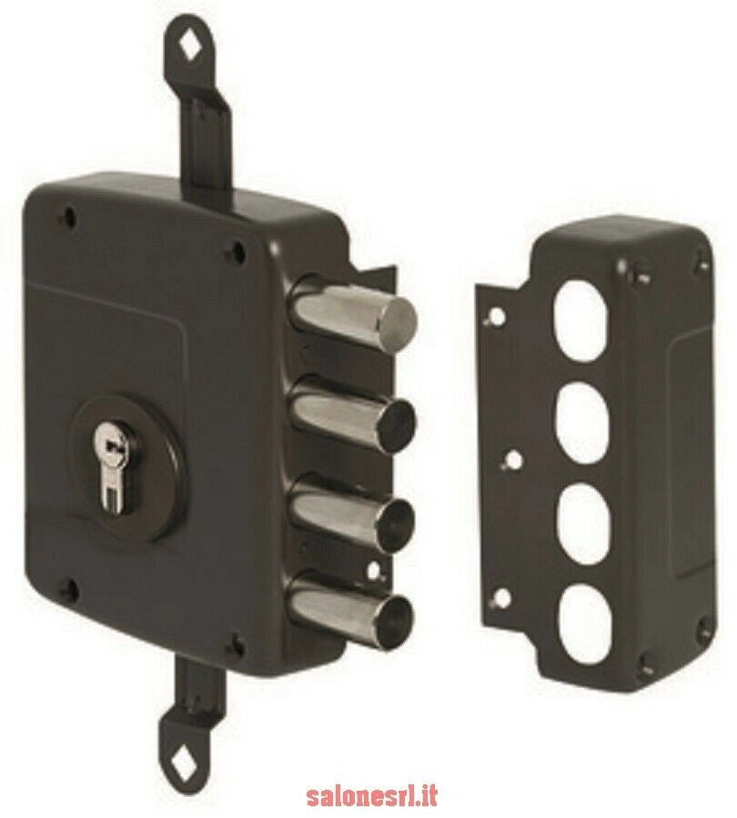 SERRATURA TRIPLICE DI SICUREZZA CISA 56162.60.1 CILINDRO EUROPEO DX