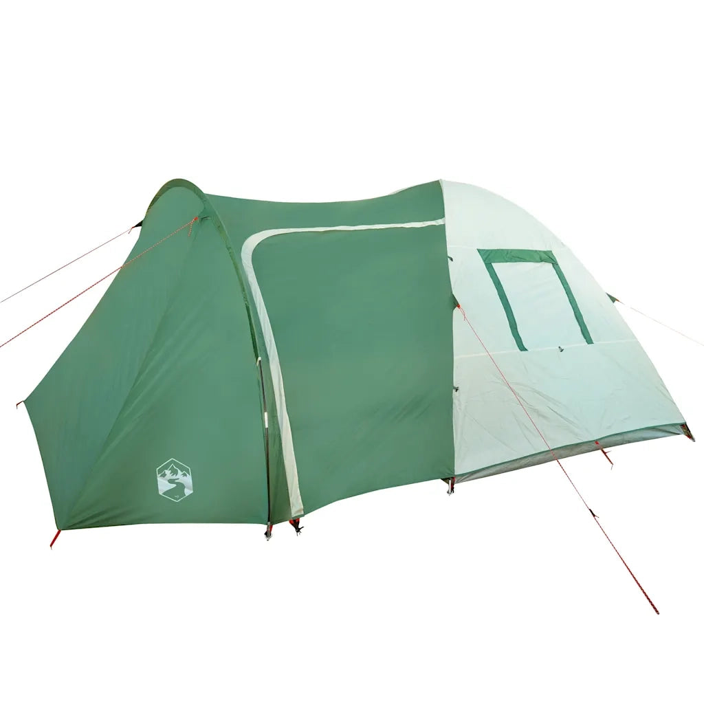 Tenda da Campeggio a Cupola per 6 Persone Verde Impermeabile 94353
