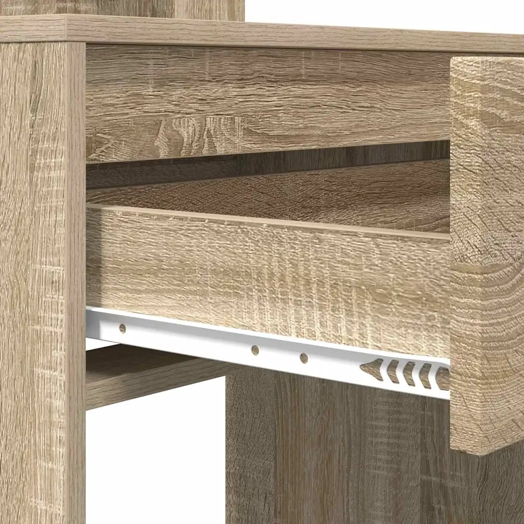 Tavoli da Trucco per Camera da Letto con cassetto Rovere Sonoma