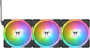 SWAFAN EX12 ARGB Ventola di raffreddamento per PC bianca TT Premium Edition 3 Fan Pack