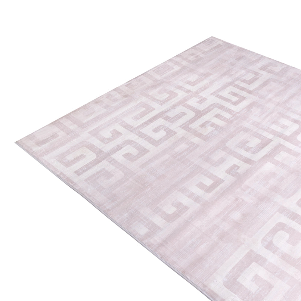 Tappeto grigio Tessuto 200 x 300 cm Motivo geometrico moderno Soggiorno Camera da letto Per riscaldamento a pavimento Fondo antiscivolo