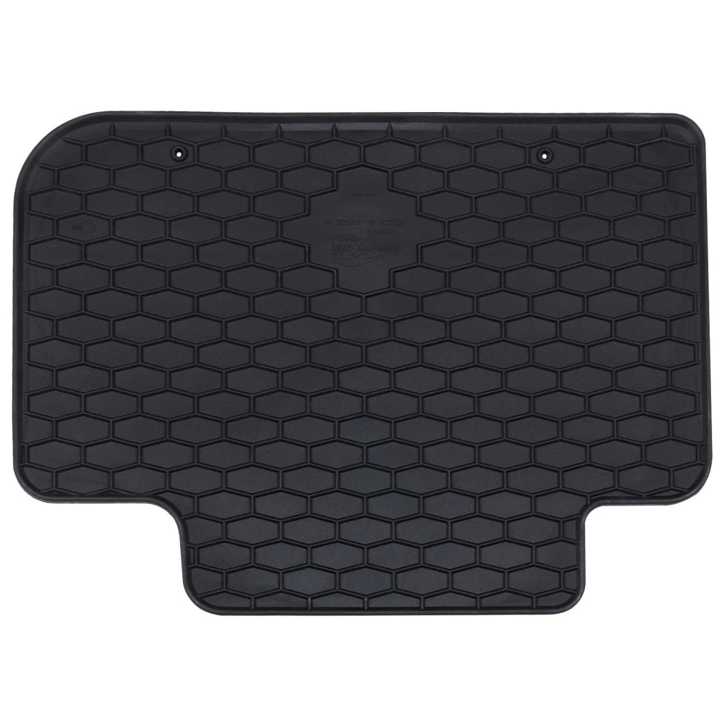 Tappetino per Auto 4 pcs Nero adatto per BMW X3, X4 2018-4D Aft