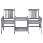 Sedie da Giardino | Sedie da Esterno Tavolino da T¨¨ 159x61x92cm Massello d'Acacia
