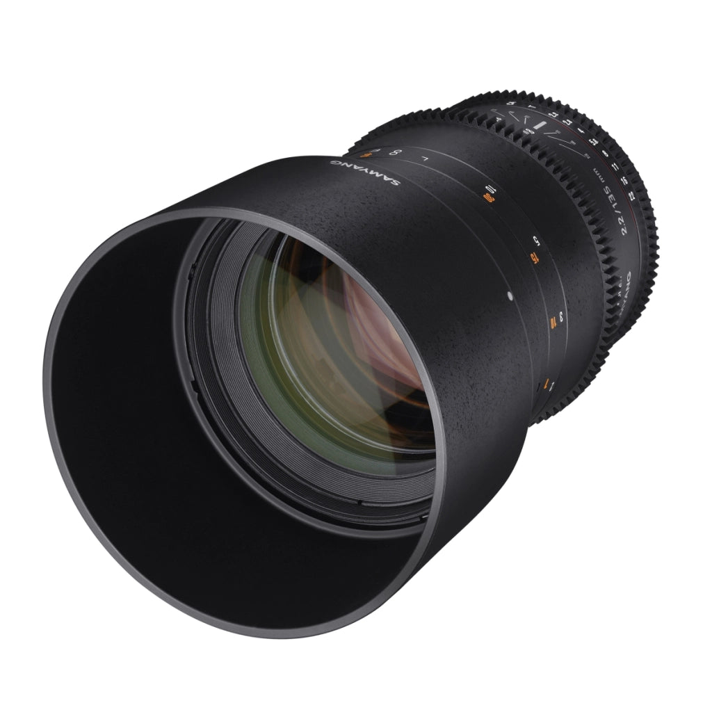 MF 135 mm T2.2 obiettivo video DSLR Sony E per full-frame e APS-C con messa a fuoco interna e alta velocità Per ritratti e paesaggi