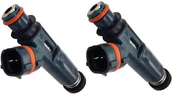 Iniettori a carburante per veicoli Toyota/Lexus 4,7L V8 - 2 pezzi - 23250-50040/23209-0F010 - Componente motore - 4 fori - Resistente alle scosse - Iniettori a carburante