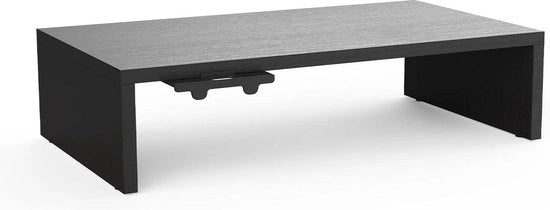 Monitor Elevatore per Legno - Monitor Laptop Stampante - Nero
