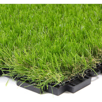 PRATO SINTETICO A MATTONELLE 30x30cm ALTEZZA 30mm 9 PEZZI ERBA FINTA INFINITY 4F