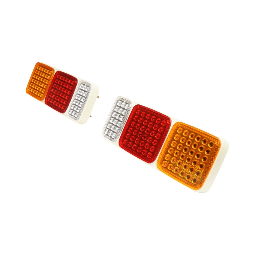 Set di lampade posteriori per camion con LED, 430x165 mm, 12/24V, Breckner Germany