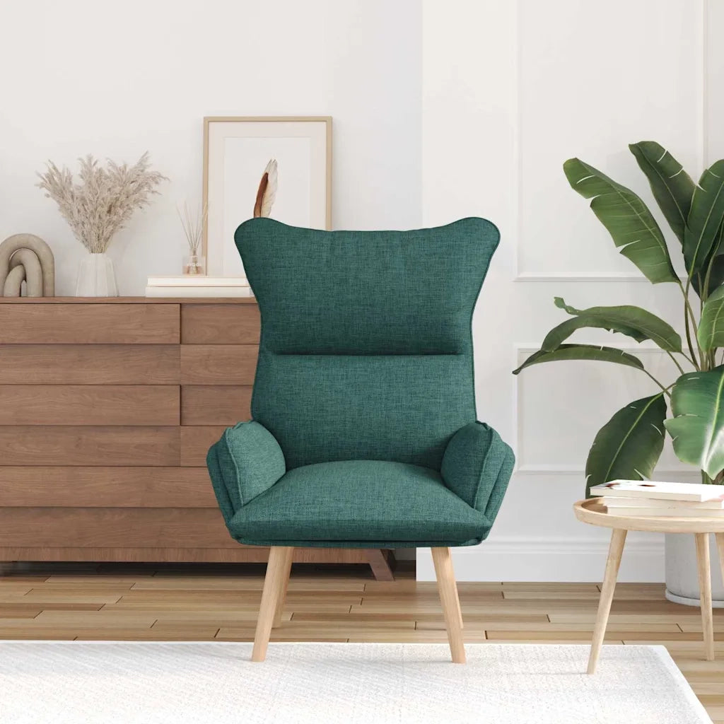 poltrona Verde Scuro 69 x 74 x 93 cm Tessuto e compensato 42001870