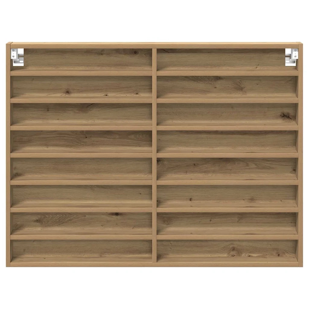 Vetrina Rovere artigianale 100 x 8,5 x 75 cm Legno multistrato 869187