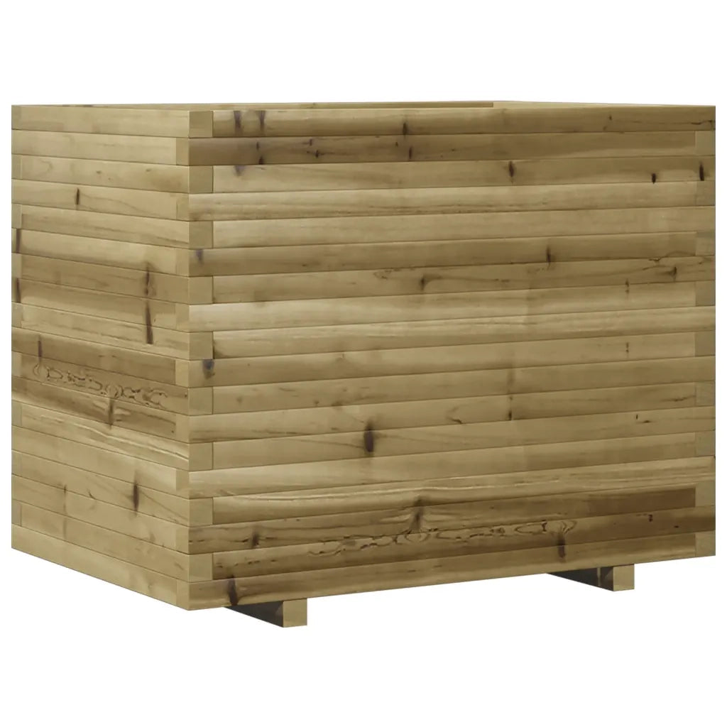 Fioriera | Cassetta per fiori | Vaso da Giardino 90x60x72,5 cm in Legno di Pino Impregnato