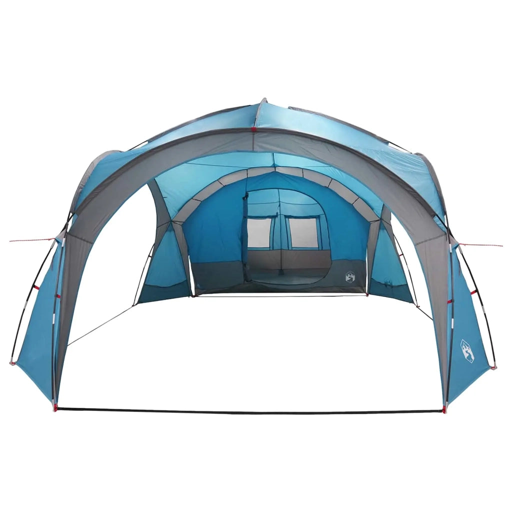 Tenda Laterale Blu 410 x 410 x 250 cm Poliestere e Acciaio 42028682