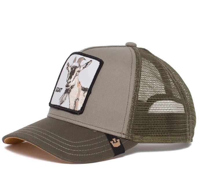 Cappellino da baseball GOAT grigio