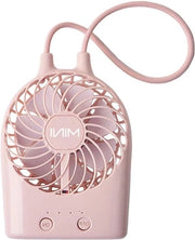 Ventilatore Manuale Portatile USB con Alta Velocità - Ventilatore Desktop Silenzioso per Studenti - Ventilatore Portatile USB con Alta Velocità - Rosso/Estate